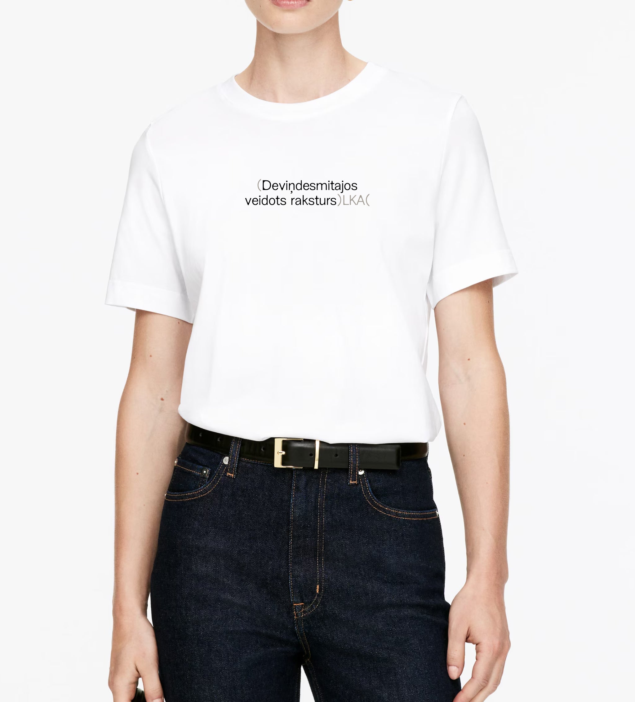 T-krekls )deviņdesmitajos veidots raksturs(LKA