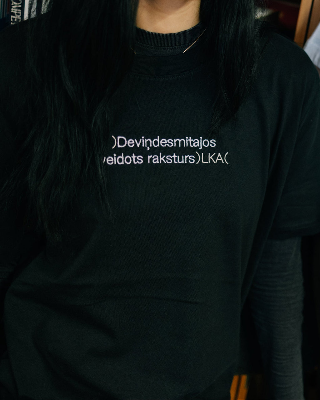 T-krekls ) deviņdesmitajos veidots raksturs (LKA